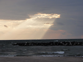 Sunbeams Through Clouds